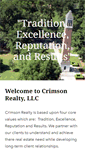 Mobile Screenshot of crimsonrealtyllc.com